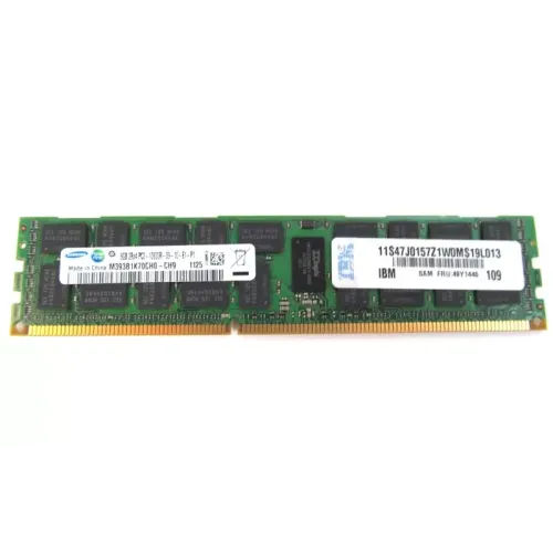 IBM 8GB PC3-10600 CL9 ECC DDR3 1333MHz LP RDimm Server Memory Ram 49Y1436 49Y1446