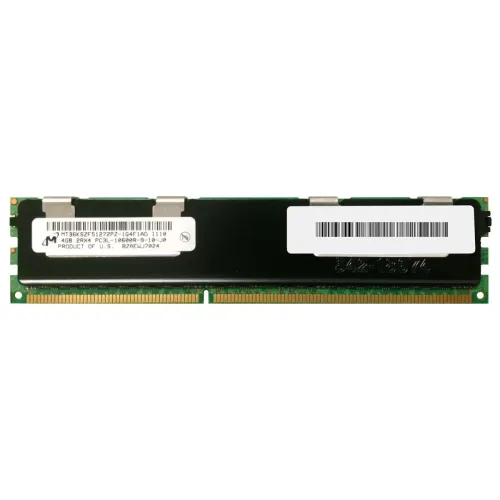 Micron 4GB PC3-10600 DDR3-1333MHz ECC 240-Pin DIMM 1.35V Server Ram MT36KSZF51272PZ-1G4F1AD