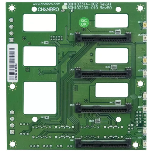 Chenbro 4x SAS SATA Backplane 80H102209-010 80H103314-002