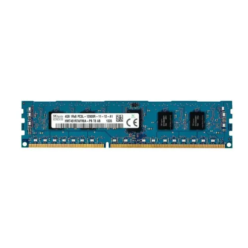 Hynix 4GB PC3L-12800R 1RX8 DDR3-12800 Server Ram HMT451R7AFR8A-PB