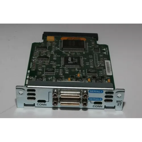 Cisco 1800 2800 2811 2821 3800 2-Port Serial WAN Interface Card Routers WIC-2T