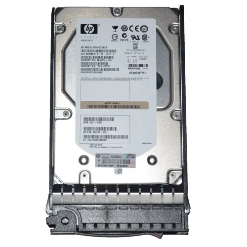 HP 450GB 15K RPM 4G DP 3.5 Inch FC HDD 531294-002 5697-6817 454412-001