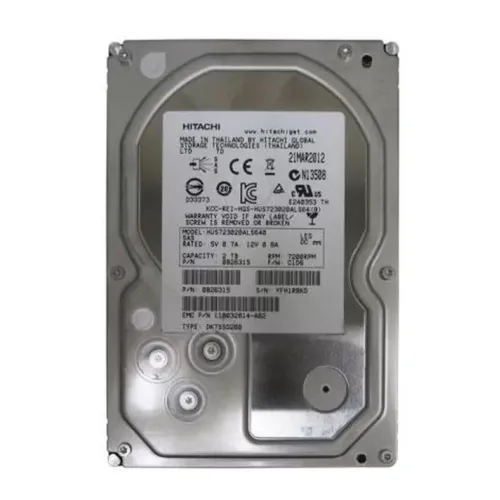 HP 2TB 7.2K 6G DP G8 3.5 SAS HDD 652755-002 638521-001