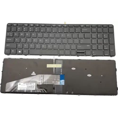 Genuine HP 450 G3 455 470 G3 Laptop Keyboard With Backlight