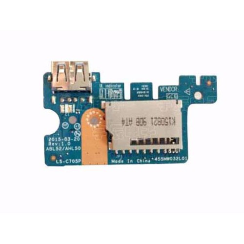 Genuine OEM HP 15-ac USB Port Board LS-C705P