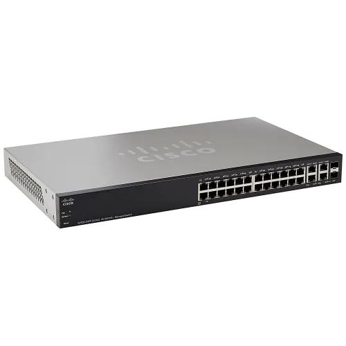 Cisco Small Business 300 24x FE PoE+ 2x Gigabit Managed Switch SF300-24PP-K9-NA