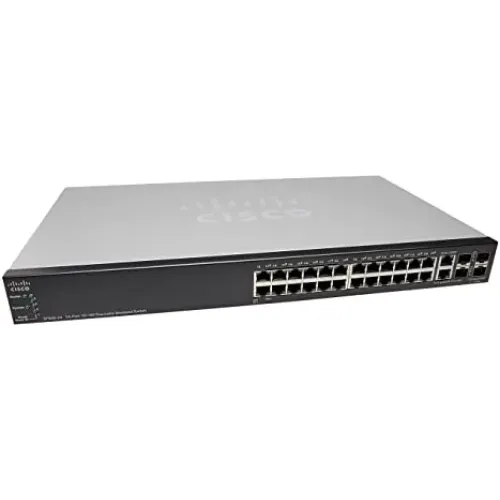 Cisco 500 Series 24 Ports Fast Ethernet PoE Switch SF500-24P