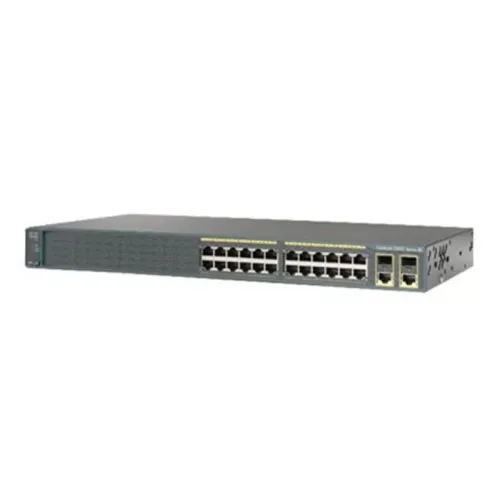 Cisco Catalyst WS-C2960+24LC-S 24 Ports Managed Switch