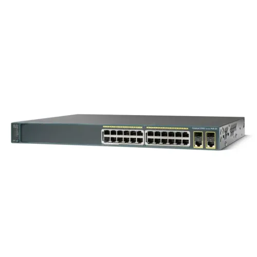 Cisco catalyst WS-C2960+24PC-L 24 ports managed Switch