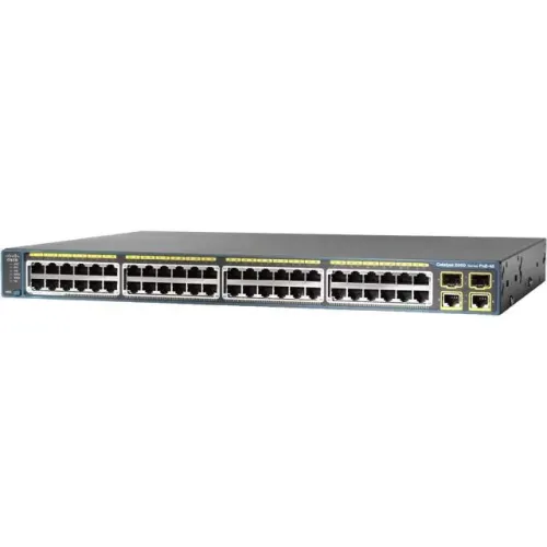 Cisco catalyst WS-C2960+48PST-S 48 ports Managed Switch