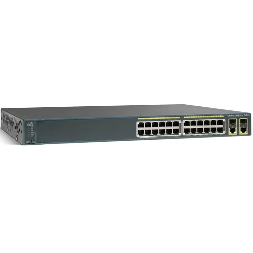 Cisco Catalyst WS-C2960-24PC-S 24 Ports Managed Switch