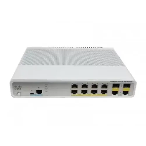 Cisco WS-C3560C-8PC-S Catalyst 3560C 8x FE PoE+ 2x 1G SFP Managed Switch