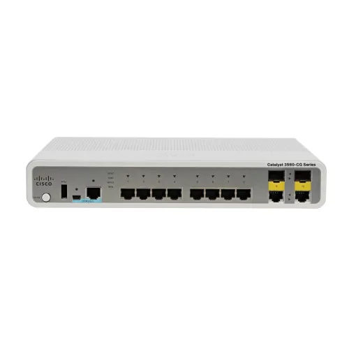 Cisco WS-C3560CG-8TC-S Catalyst 3560C 8x GE 2x 1G Managed Switch