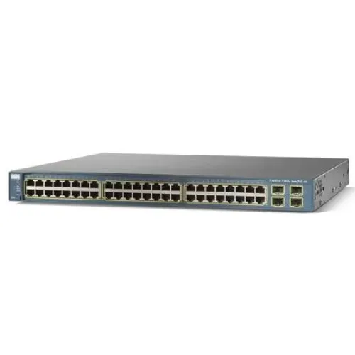 Cisco Catalyst 3560G 48x GE PoE 4x 1G SFP IP Services Managed Switch WS-C3560G-48PS-E