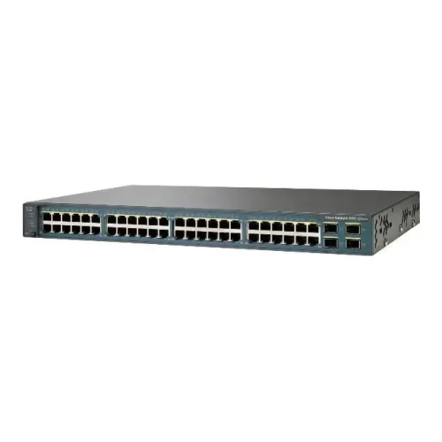 Cisco WS-C3560V2-48PS-S Catalyst 3560V2 48x FE 2x 1G SFP IP Base Managed Switch