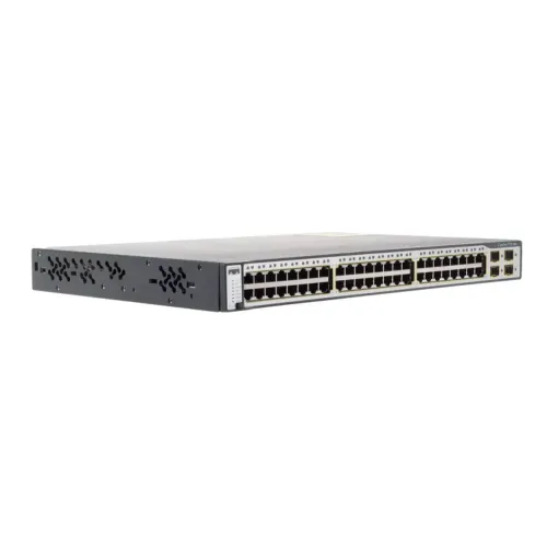 Cisco Catalyst 48 Port 10/100 + 4SFP Managed Switch WS-C3750-48TS-S