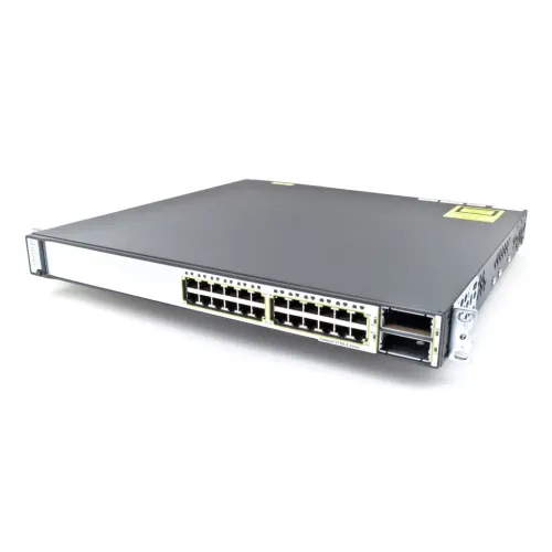 Cisco WS-C3750E-24TD-S Catalyst 3750E 24x GE 2x 10G X2 IP Base Managed Switch