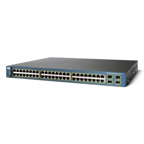 Cisco Catalyst Ws-c3560-48ps-s Managed L3 Switch 48 Poe Ethernet Ports and 4 Sfp Ports