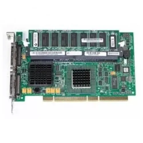 Dell PERC4 Dual Channel PCI-X Ultra 320 SCSI Raid Controller Card With Standard Bracket 1U294