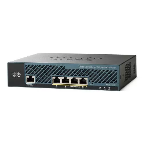 Cisco AIR-CT2504-5-K9 5 Node 2500 Series Aironet Wireless Lan Controller