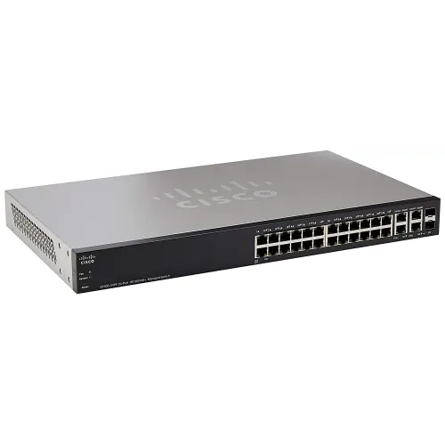 Cisco SF300-24PP 24-Port 10/100 PoE Managed Switch