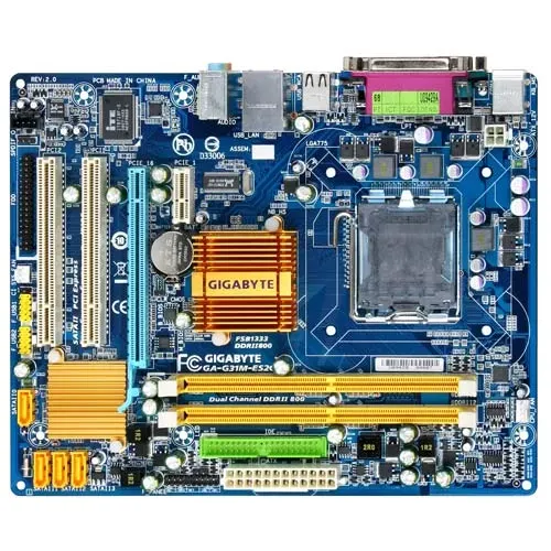 Gigabyte GA-G31M-ES2C micro ATX LGA775 Socket G31 System Motherboard