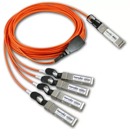 Cisco QSFP-4X10G-AOC5M 40G QSFP+ to 4x10G SFP+ Breakout Active Optical Cable 5m