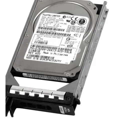 Dell 73GB SAS 10K 3Gbps 2.5 Inch Hard Disk 0J8089