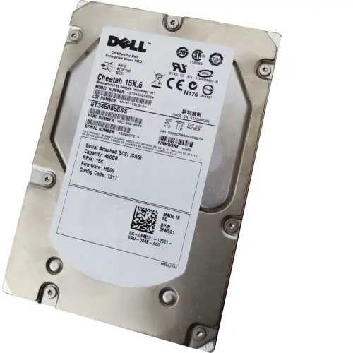 Dell 450GB 15K RPM 3G 3.5 inch SAS hard disk