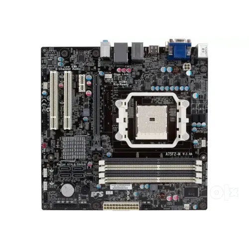 ECS A75F2-M AMD SATA 6Gb/s USB 3.0 HDMI Micro ATX Motherboard