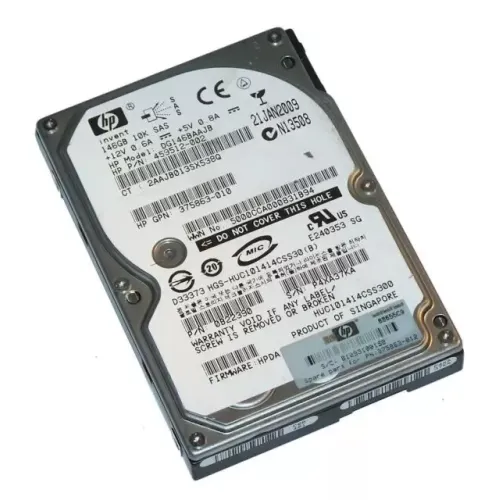 HP 146GB 10k RPM 2.5 Inch SAS 3Gbps Hard Disk 459512-002