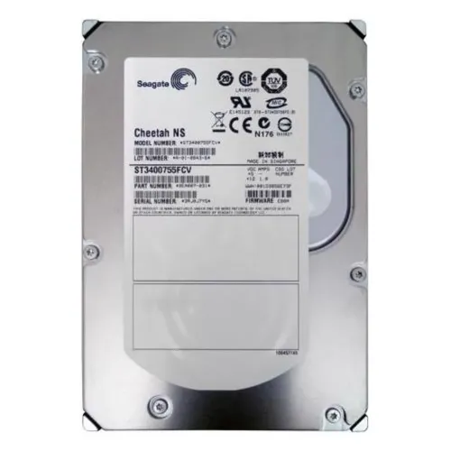 Seagate 400GB 10K RPM 4Gbps 3.5 Inch Fibre Channel Hard Disk 9EA007-031