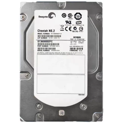 Seagate 600GB 10K RPM 4Gbps 3.5 Inch Fibre Channel 9FS004-044