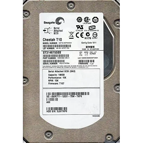 Seagate 146GB 15000RPM SAS 3Gbps 3.5 Inch Hard Disk Drive 9Z2066-040