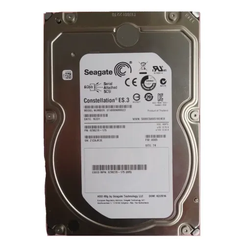 Seagate 4TB 128MB 6Gbs 3.5 SAS 7.2K Hard Disk 9ZM270-175