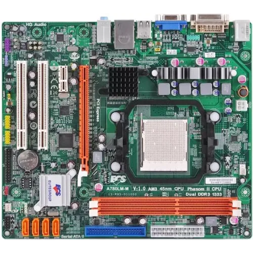 ECS Elitegroup MicroATX DDR3 1333 AM3 Motherboard A780LM-M