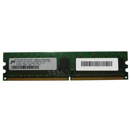 IBM PC2-6400 512Mb DDR2 800Mhz 240Pin 1Rx8 Ecc Non-Registere Ram 46C7442