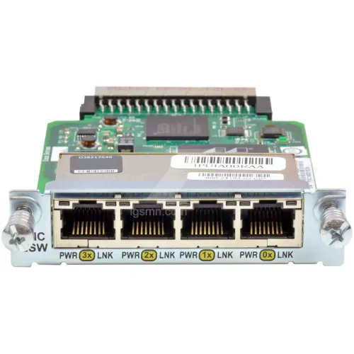 Cisco HWIC-4ESW 4-Port 10/100BaseT Switch