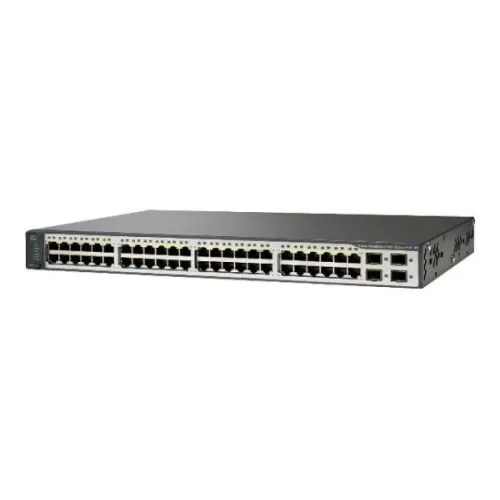 Cisco Catalyst 48 Port Managed Switch WS-C3750V2-48PS-S