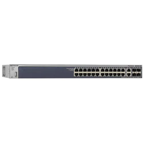 NETGEAR ProSAFE M4100-26G 26-Port Gigabit Managed Switch with Fiber Uplinks and Routing