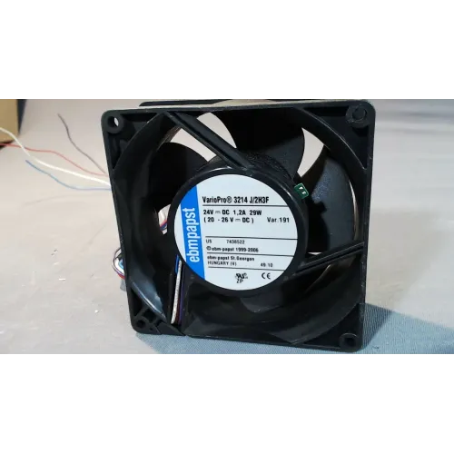 Ebmpapst Variopro Fan 3214J/2H3F Dc24V 4 Wire