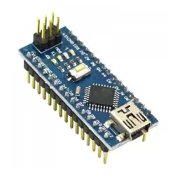 Nano CH340 Chip Board Without USB Cable - Soldered