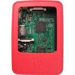 Official Raspberry Pi 3 Case of Raspberry Pi 3 Model B and B plus Red-White