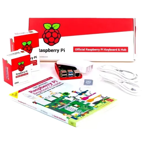 Official Raspberry Pi 4 Desktop Kit With Guide Book