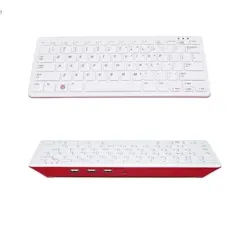 Official Raspberry Pi Keyboard White Red