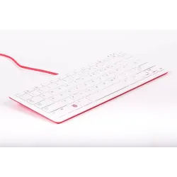 Official Raspberry Pi Keyboard White Red