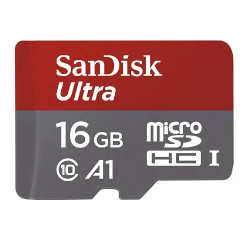 SanDisk Micro SD-SDHC 16GB Class 10 Memory Card Up to 98MBps Speed