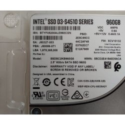 New Original Intel 960GB SATA 6Gbps Enterprise SSD Drive D3-S4510 SSDSC2KB960G801