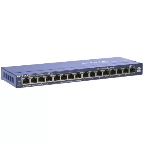 Netgear FS116P ProSafe 16-Port 10 100 Desktop Switch With 8-Port PoE