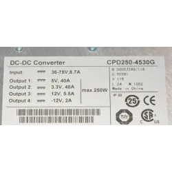 Power One CPD250-4530G 3.3V 40A Diode Laser DC-DC 250w Power Supply (New - Box Opened)